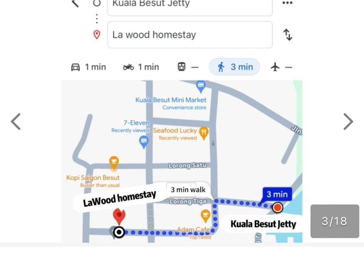 La Wood Homestay Near Kuala Besut Jetty Екстериор снимка